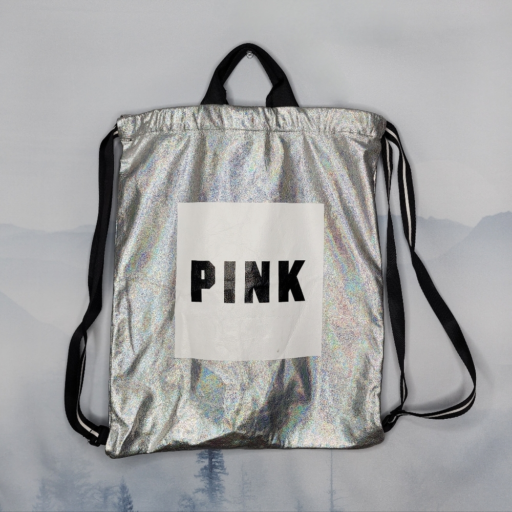 PINK VS Iridescent Backpack Bag Victorias Secret